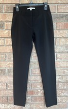 Veronica Beard Black Scuba Legging Trouser Stretch Elastic Waistband Size 4