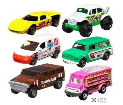 Matchbox 2023 Candy Mix Vehicle ( Set Of 6 ) New in Package