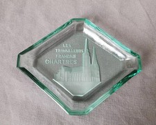 Vide-poche en verre cathédrale de Chartres les travailleurs français