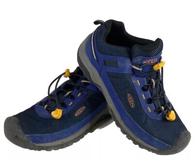 Keen Chandler CNX Boys Sneakers Navy Blue Youth Shoes Size