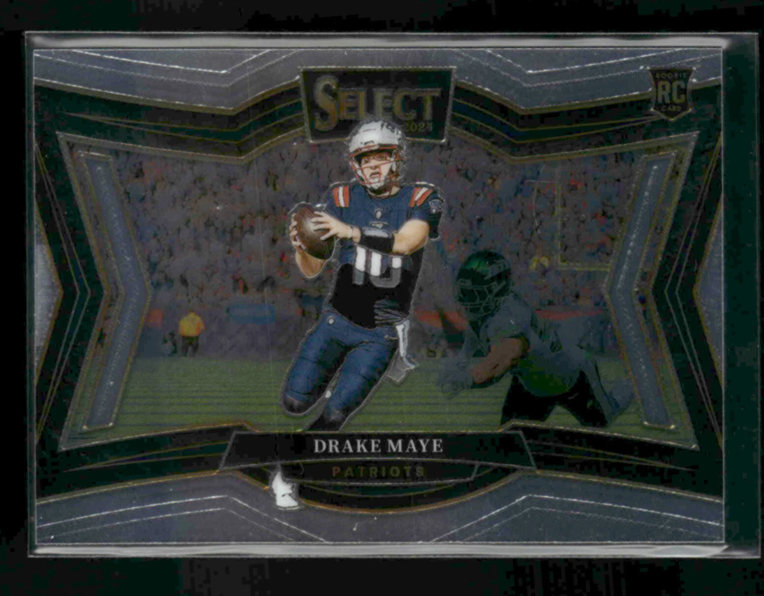 Drake Maye RC 2024 Panini Select Football Field Level #475 Patriots ② [xdB93