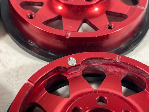 Discontinued 4x Used Vanquish 2.2" Method 101 V1 Wide, w/ Rings, See Images - Picture 12 of 24