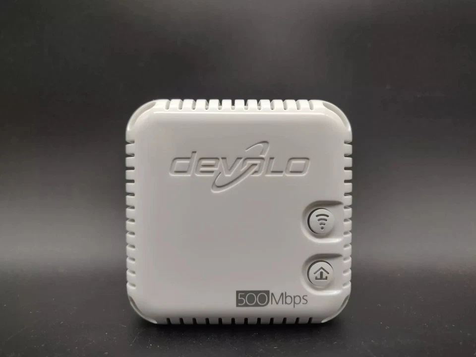 devolo dLAN 500 WiFi Einzeladapter Wlan Powerline Steckdosen Adapter - 500 Mbps - Bild 2 von 3