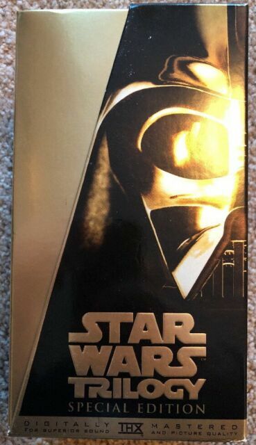 star wars vhs box set