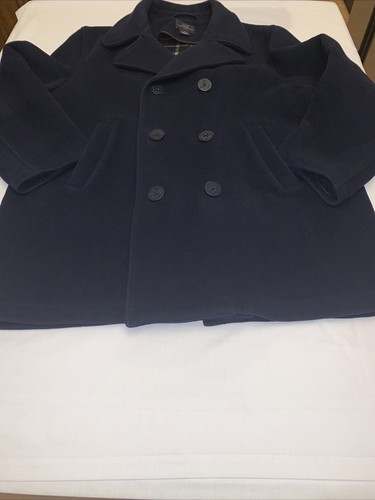 Brooks Brothers 346 Peacoat Sz XL Navy 