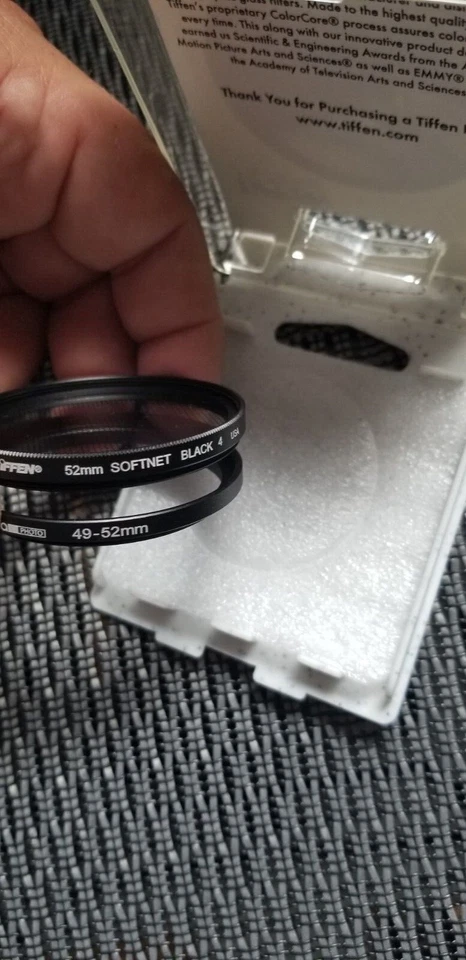 Tiffen Black Softnet Filter 52mm FX4 With Bonus Step Up Ring - Image 3 of 3