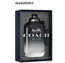 COACH NEW YORK 6.7OZ (200ML) EDT SPRAY BY COACH FOR MEN BRAND NEW IN BOX