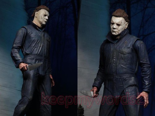 2018 Halloween Michael Myers Ultimate 7" Action Figure 1:12 Statue Model Toy - Picture 9 of 12
