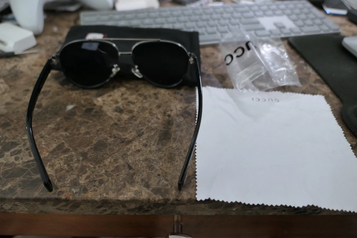 Gucci Sunglasses GG0447S 002 56 18 145 Made in Italy eBay