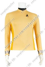Uniform Fits Star Trek Beyond Captain James T. Kirk Cosplay Costume Halloween