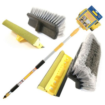 wash brush van 3m 9ft squeegee fed telescopic aluminium window water