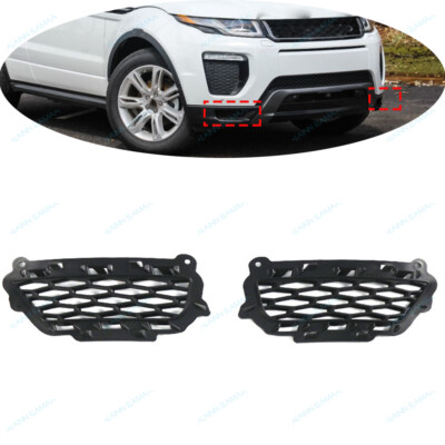 L&R Front Bumper Side Cover Grille i Fit For Range Rover Evoque Dynamic 2016-18