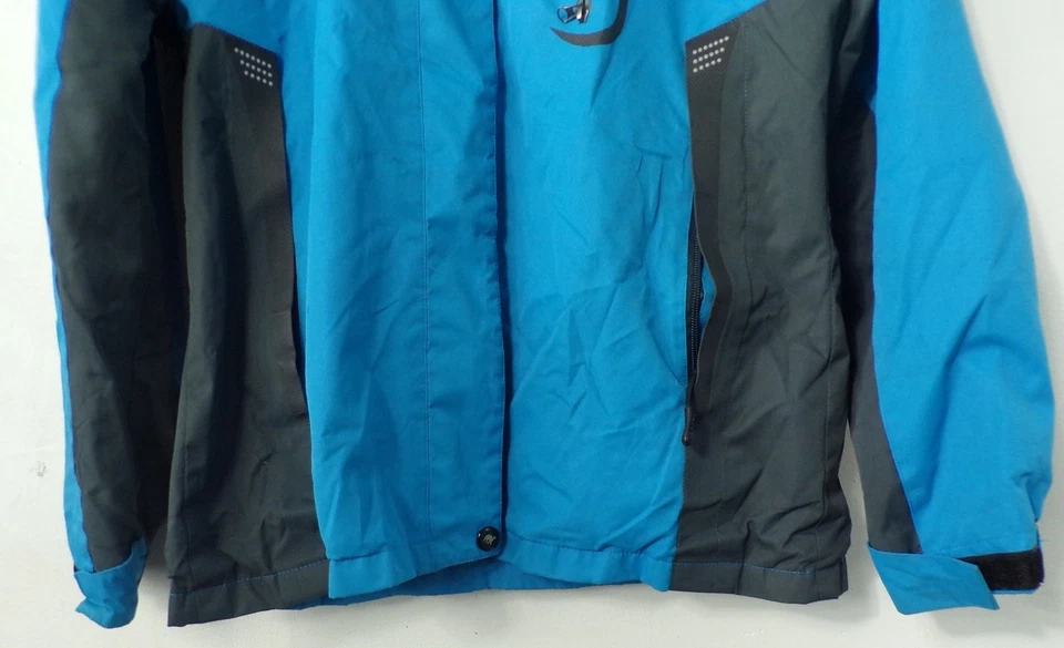 Chaqueta deportiva con capucha pequeña azul y negra para hombre DIAMOND CANDY FASHION EXTERIOR Foto 3 de 4