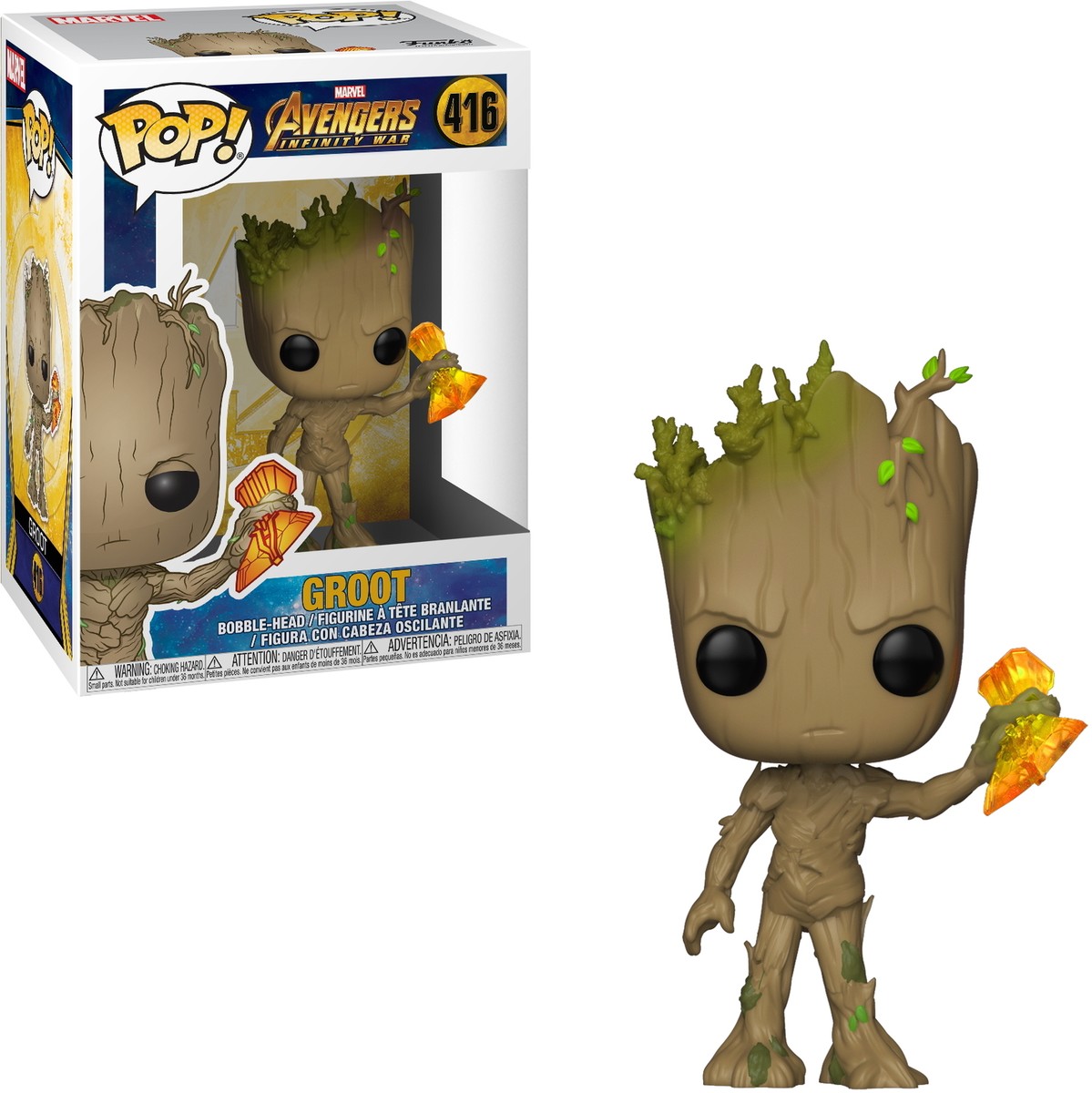 Avengers - Groot 416 - Funko Pop! - Vinyl Figur | eBay