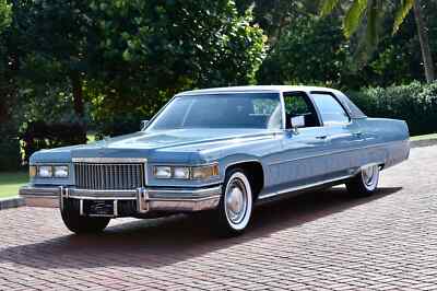 1975 Cadillac Fleetwood Brougham | 24x36 inch POSTER | classic