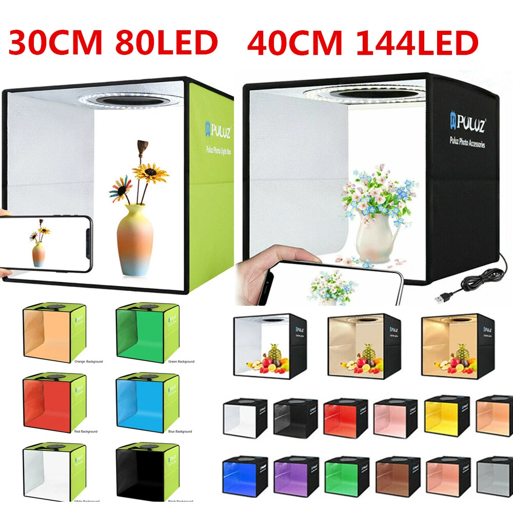Puluz led on sale portable photo studio
