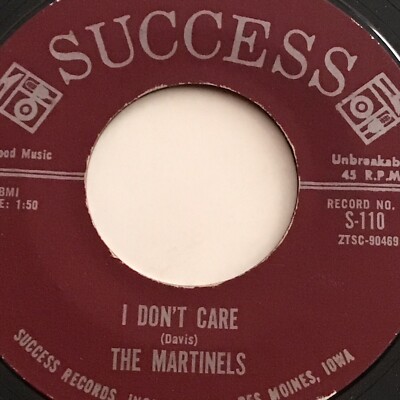 The Martinels - I Don t Care / Baby Think It Over - M-