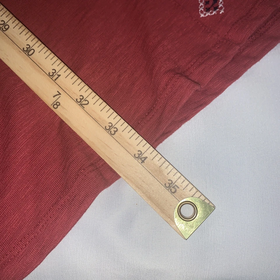 Style & Co 红色带设计女式无袖连衣裙 PM 码 #1013 — 第 2/4 张图片