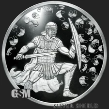 Cov-id Crucible Proof - 2020 1 OZ Silver Shield .999 "Collector Round” SSG AG