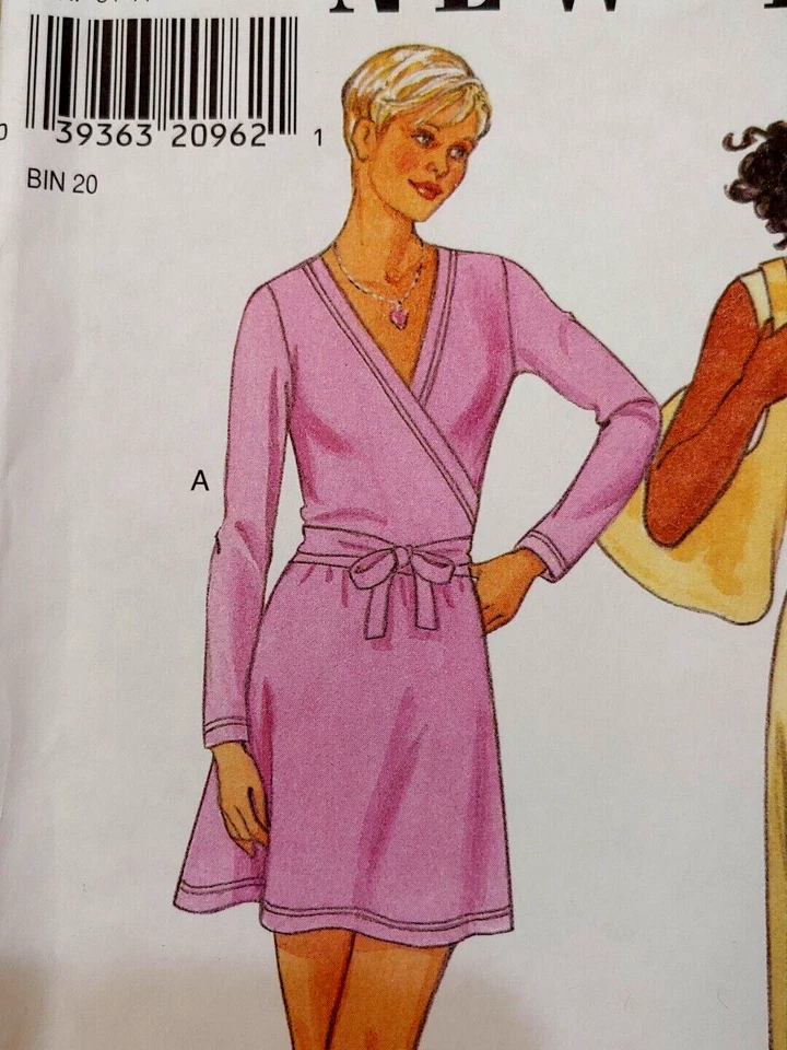 New Look 6704 Knit Pull-over Pants Skirt Top Long & Short Sz. 6-8-10-12-14-16 - Image 2 of 4