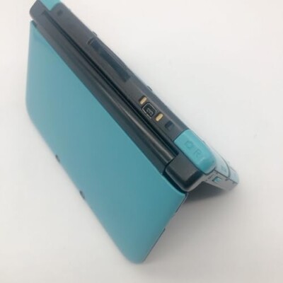 Nintendo 3DS LL XL Console Turquoise × Black Limited Color Ver