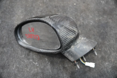 Left Driver Door Mirror Assembly Carbon Fiber Wrap Dodge Viper 2003-10