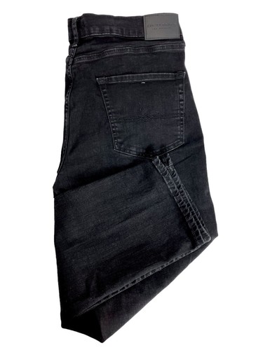 LUCKY BRAND 410 Athletic Straight Gainesville Stretch Black Zip Jeans Mens 40x32 - Picture 3 of 13