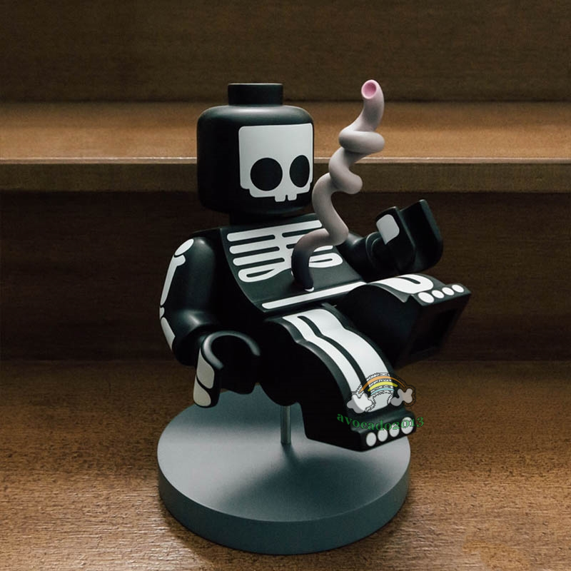 Mighty Jaxx Brick Baby Jason Freeny Black H21CM Toy Figure Limited