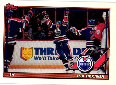1991-92 Topps #378 Esa Tikkanen