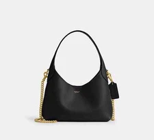 Women's Shoulder Bag 23 CW614 Black outlet New Handbag 
