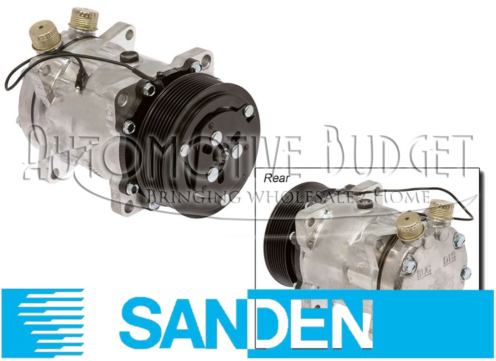 A/C Compressor w/Clutch for Lamborghini Murcielago 2003-2010 - NEW OEM