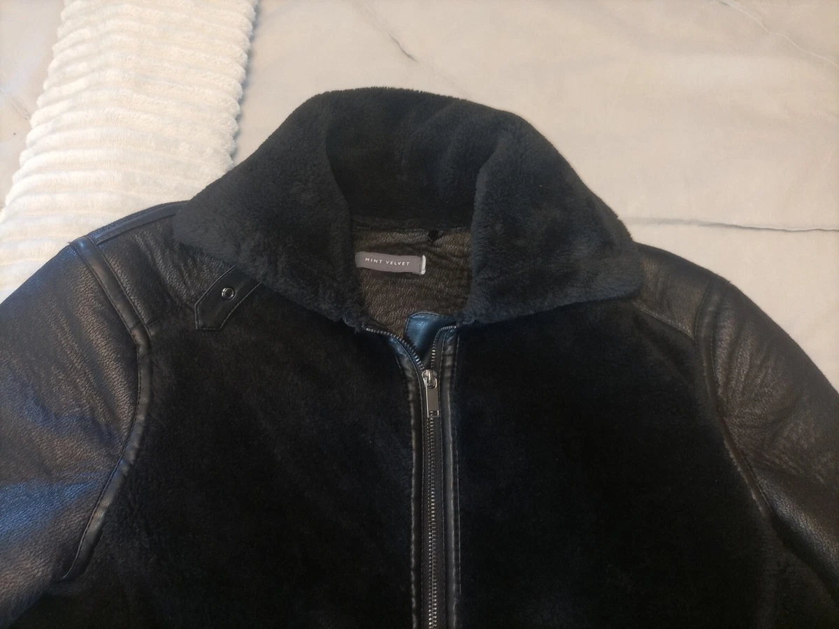 Mint velvet leather jacket ebay top