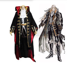 Castlevania Dhampir Alucard Cosplay Costume Christmas Party Halloween Outfit