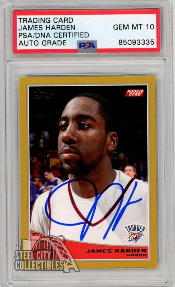 James Harden Autographed Basketball Trading Cards for sale | eBay