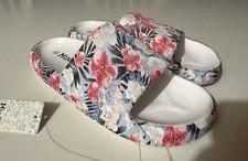 Mudd Women's Floral Slides, Size 8 New In Package