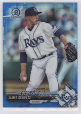 2017 Bowman Chrome Prospects Blue Refractor 30/150 Jaime Schultz #BCP198 0y5