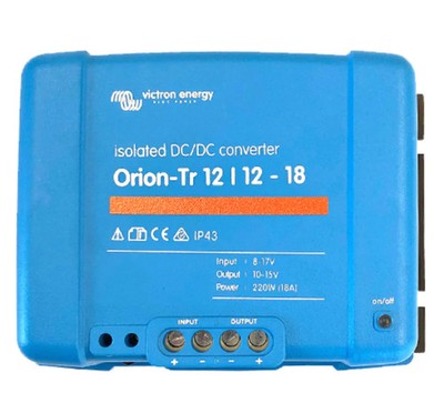 Victron Orion-Tr 12/12-18A (220W) Isolated DC-DC Converter   New   Free Shipping
