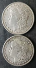 1890 and 1896 $1 Morgan Silver Dollars