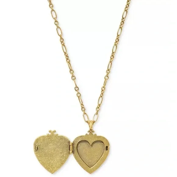 Medallón dorado vintage blanco como las nieves Kendra Scott Disney. Foto 4 de 4