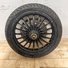 Piaggio Beverly 300 Ie 2016 Cerchio Ruota Anteriore 16 Completa Disco Gomma