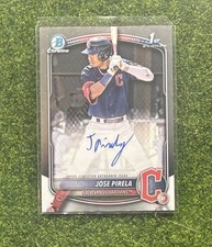 JOSE PIRELA 2025 Bowman Base Auto 1st Bowman Guardians