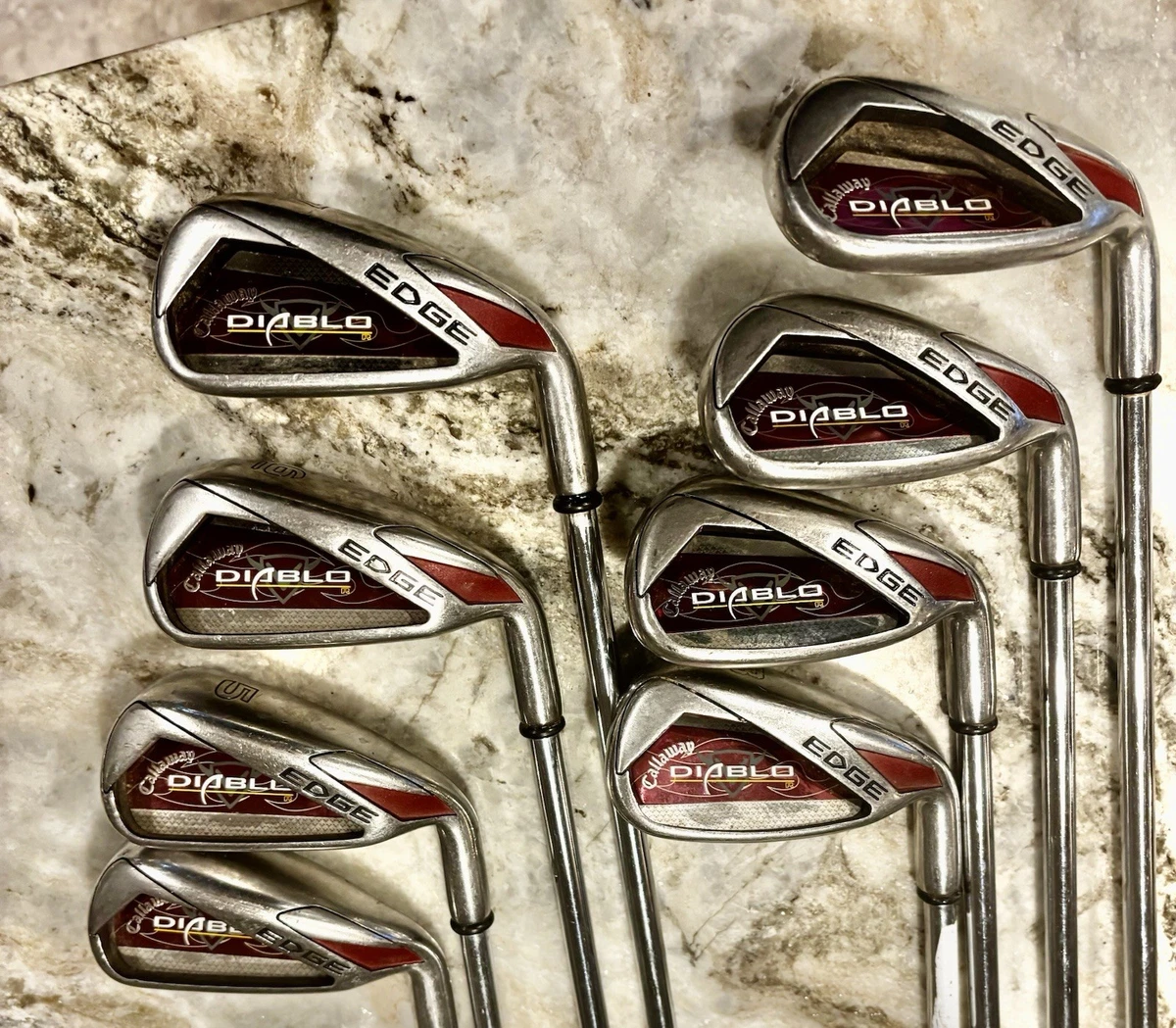 Set De Fers Callaway Diablo Edge 6 Pièces 5-PW Acier Flex R - Occasion