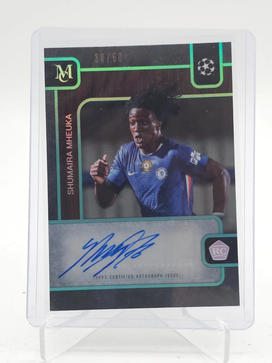 25+ Soccer Chelsea Autographed Sports Trading Cards & Accessories