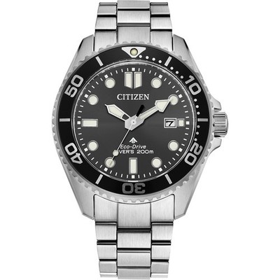 Citizen Promaster Dive Silber Herren Armbanduhr BN0261-51E