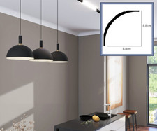 Coving Cornice Medium Light Weight Strong Polymer Moulding Simple CC45 Kovex