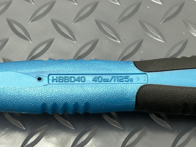 Snap On Tools NEW HBBD40PB 40oz Pearl Blue Dead Blow Ball Peen