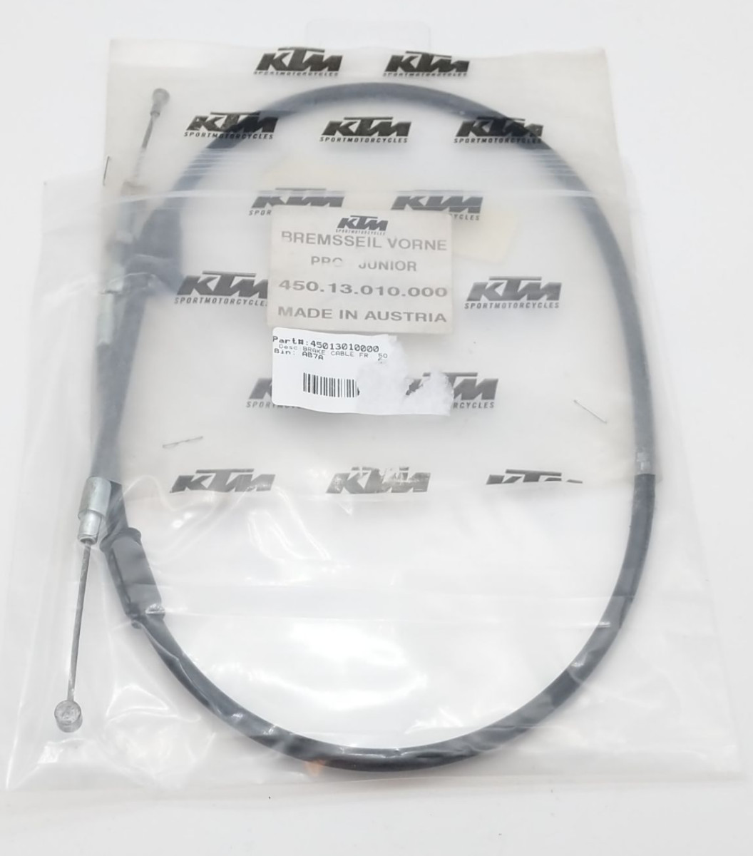 KTM 45013010000 - BRAKE CABLE FR. 50 SXR ADV/JUN