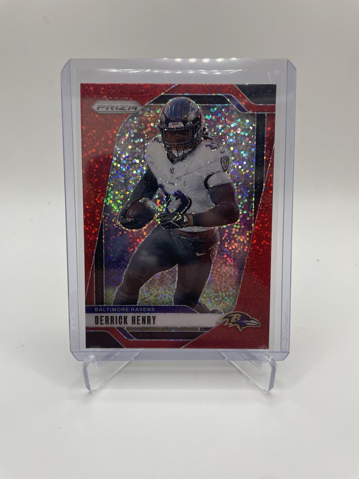 2024 Panini Prizm Derrick Henry #20 Red Sparkle Prizm SP