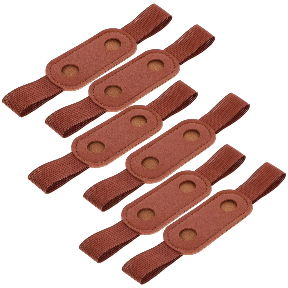 6pcs Elastic Band Stifthalter Notebook Pen Sleeve Journal Stift Storage Pouch