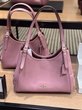 NWT Coach Erin Shoulder Bag CAQ86 in Pebble Leather Gold/ Peony